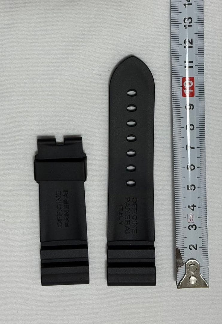 【美品】パネライ 純正 カウッチュー アコーディオン ラバーベルト