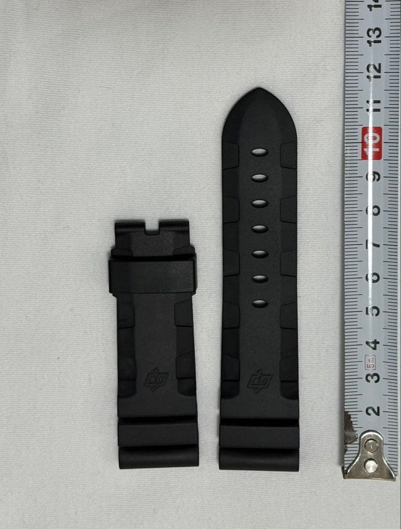 【美品】パネライ 純正 カウッチュー アコーディオン ラバーベルト