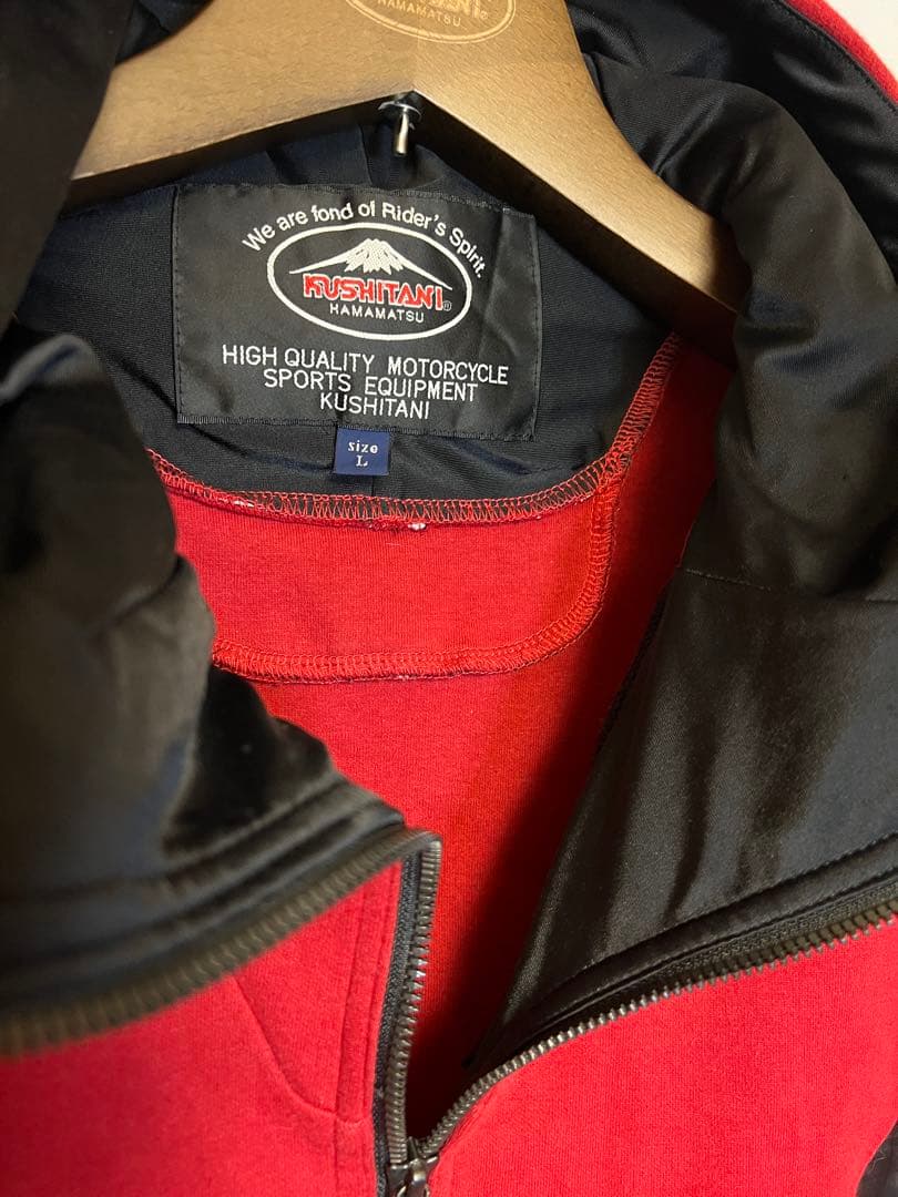 クシタニ 【並品】 K-1976 レブロフーディ レッド L