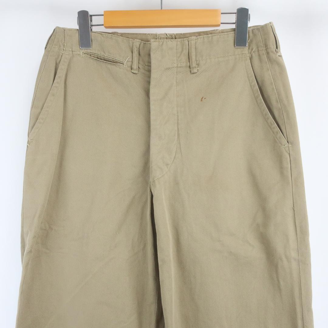 40s~50s VINTAGE USMC D2780 ボタンフライ チノ パンツ