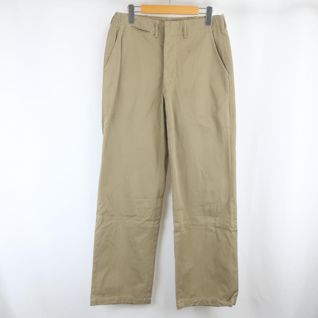 40s~50s VINTAGE USMC D2780 ボタンフライ チノ パンツ