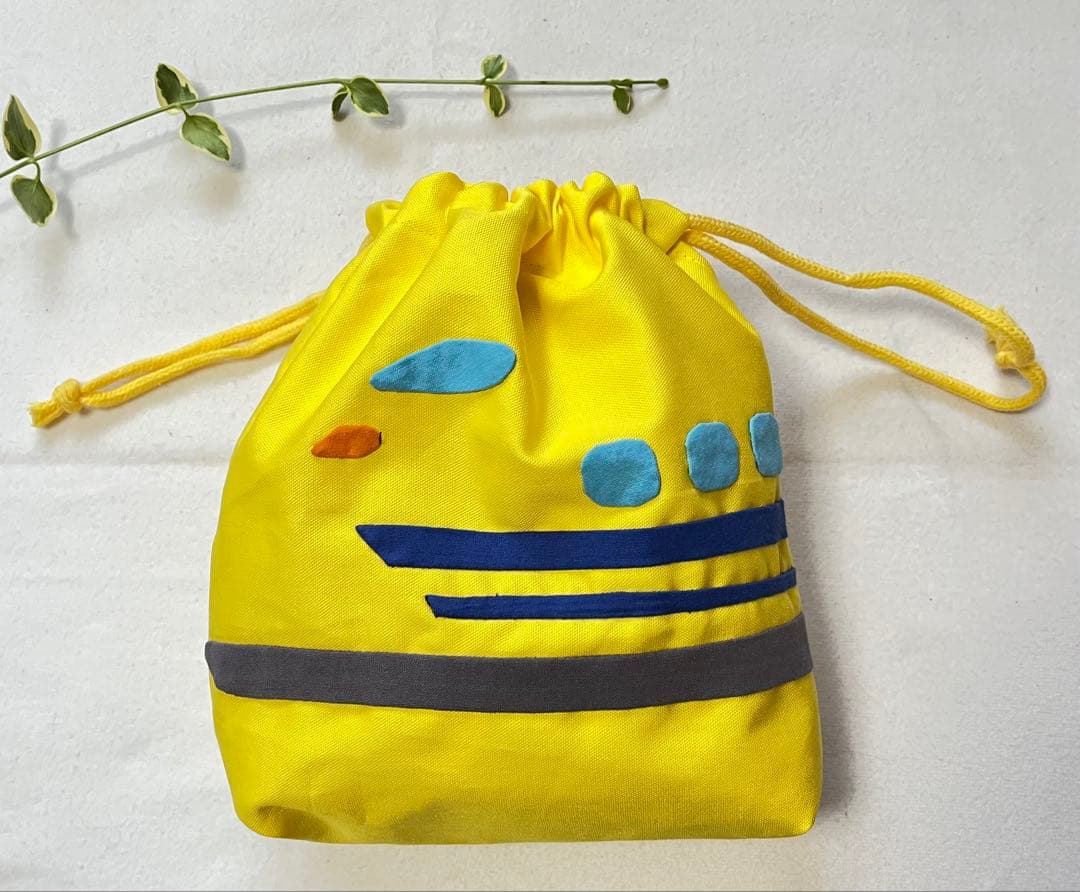 ドクターイエロー　レッスンバック　シューズケース　コップ袋　着替え袋
