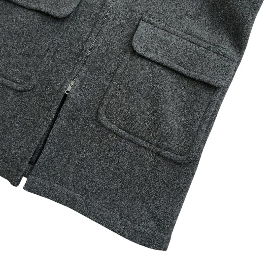 【美品】EddieBauerエディ-バウア- 90s フード付き ウール コート