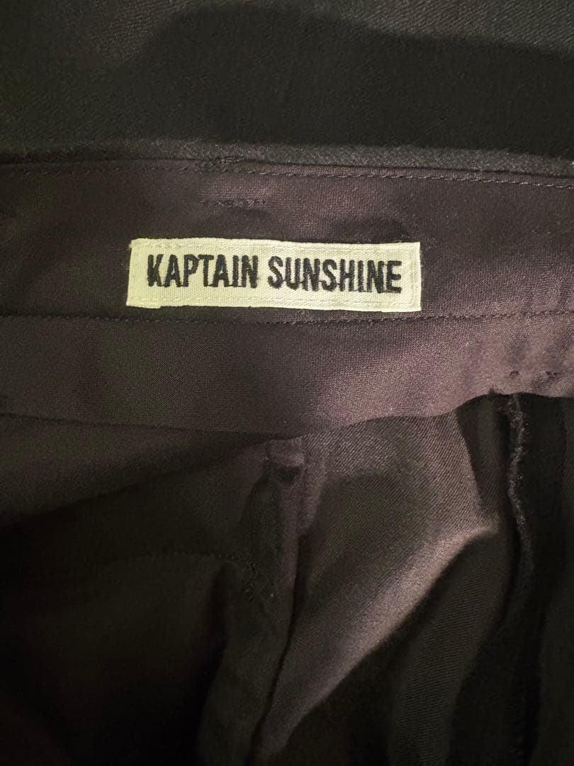 パンツ KAPTAIN SUNSHINE Scottish Trousers 30