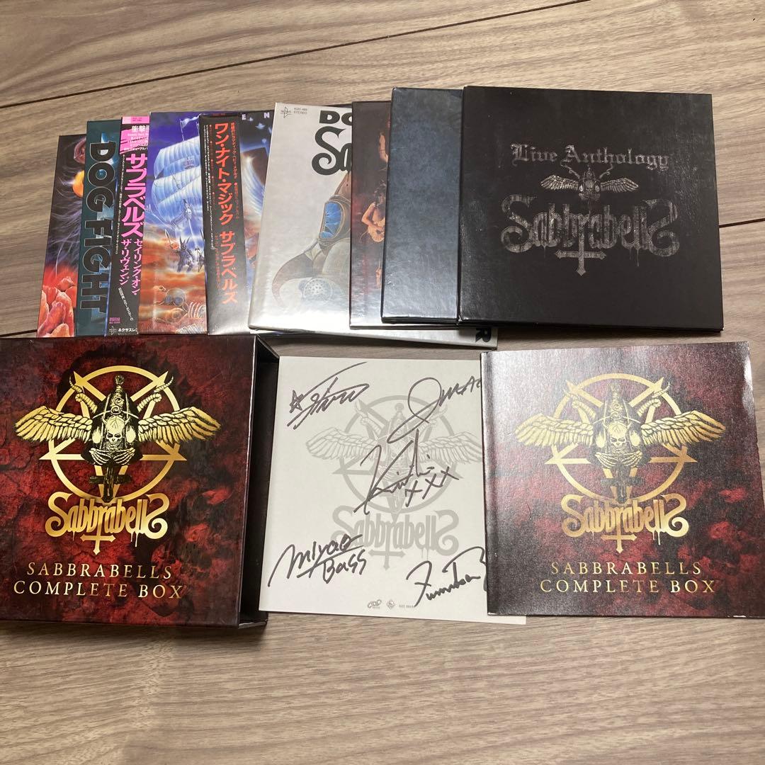 完全限定プレス盤　SABBRABELLS COMPLETE BOX