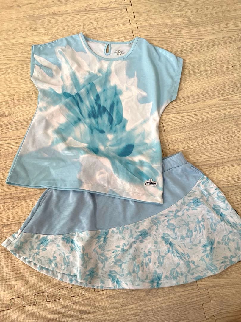 プリンス　テニスウェア　コーデ　上下セット　Mサイズ