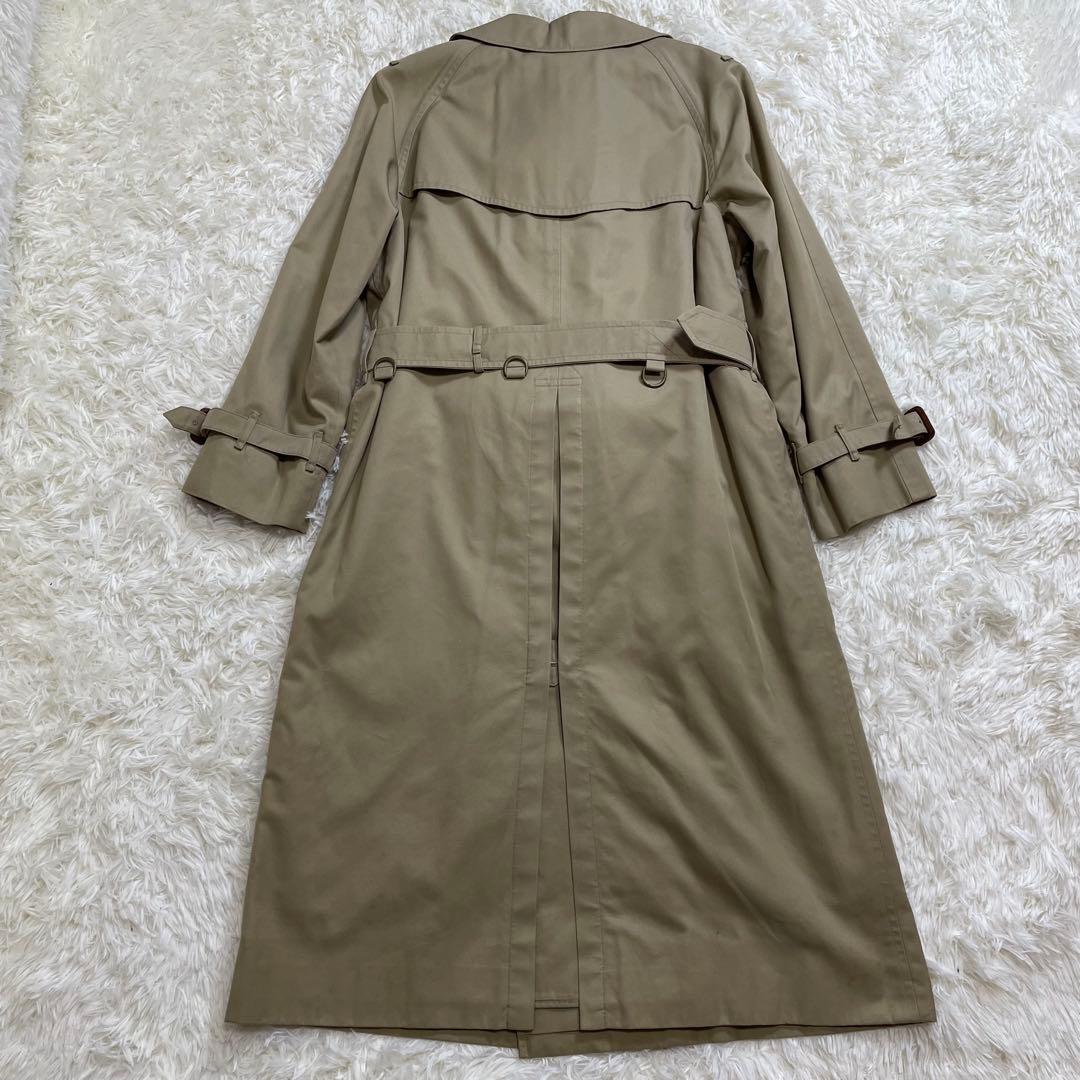 バーバリー　トレンチコート　白タグ バーバリーズ ノバチェック マキシ丈