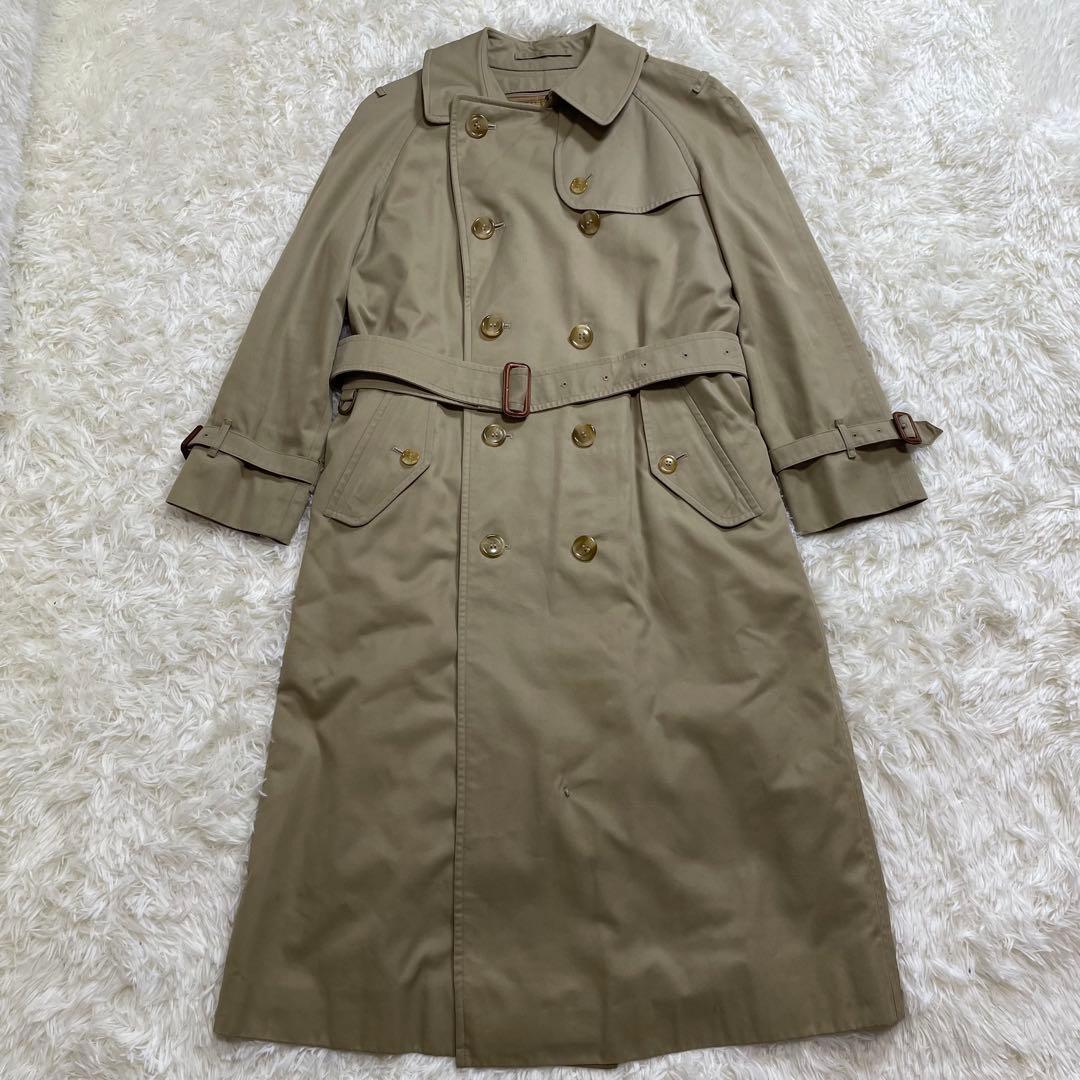 バーバリー　トレンチコート　白タグ バーバリーズ ノバチェック マキシ丈