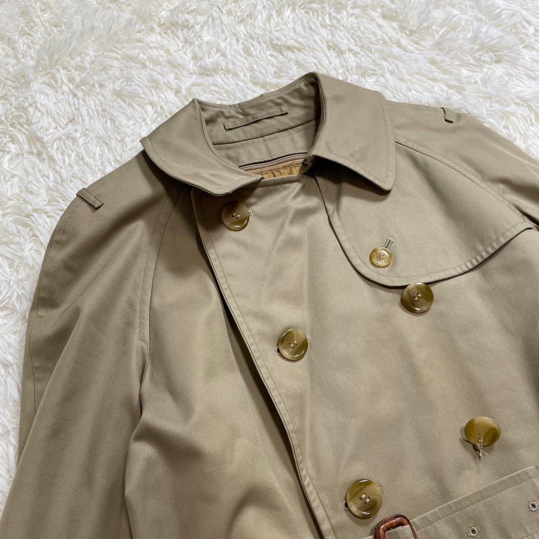 バーバリー　トレンチコート　白タグ バーバリーズ ノバチェック マキシ丈