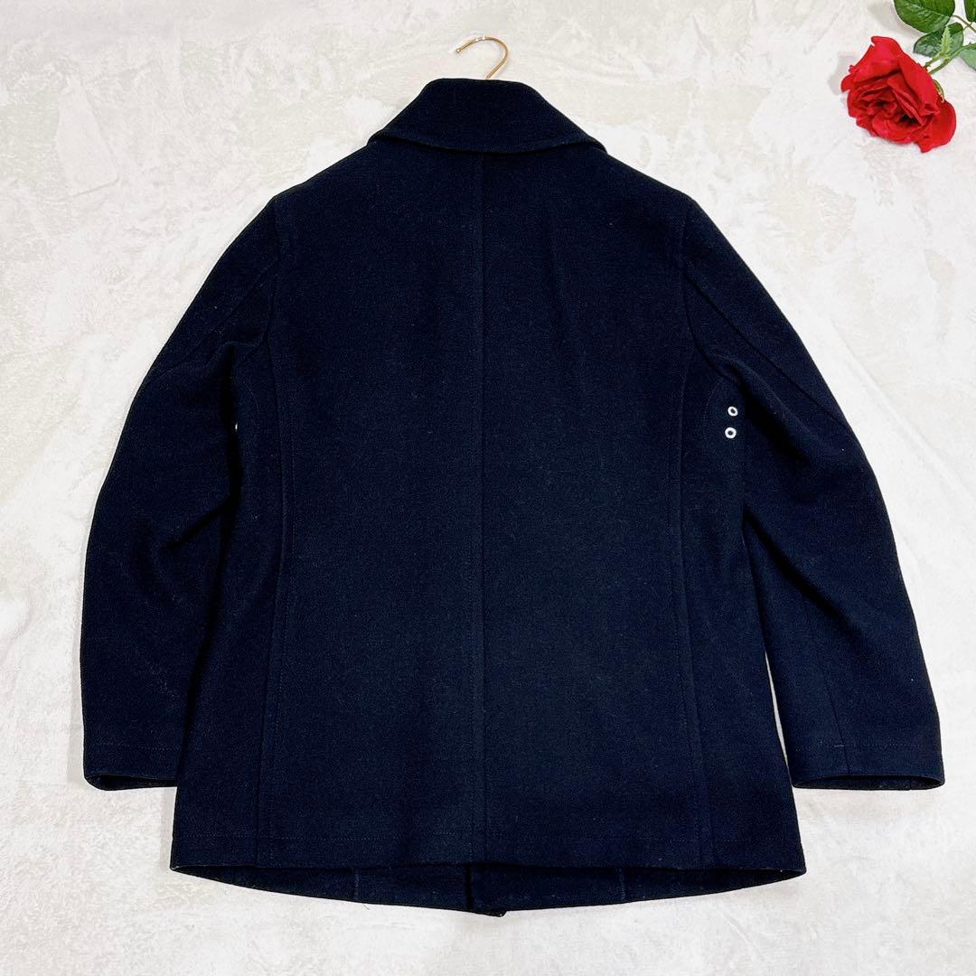 ほぼ未使用✨　マッキントッシュ　ピーコート　ネイビー　ウール　36