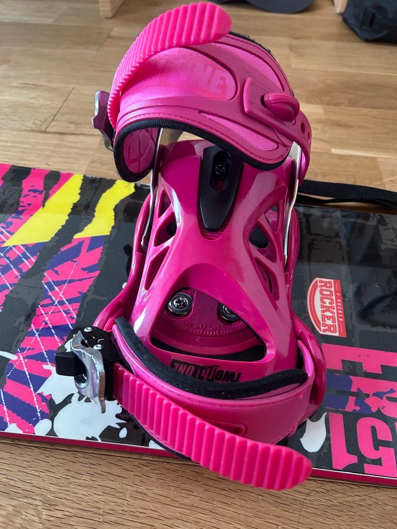 スノーボード　板　151cm バインディング付き　ケースあり