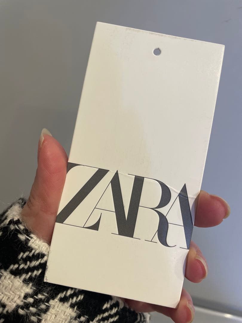 ZARA ウールダブルブレスコート　S