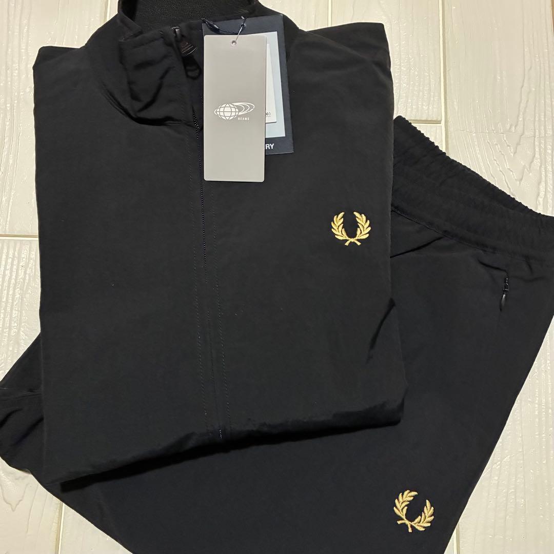新品S／BEAMS x FRED PERRY Shell Jacket 上下