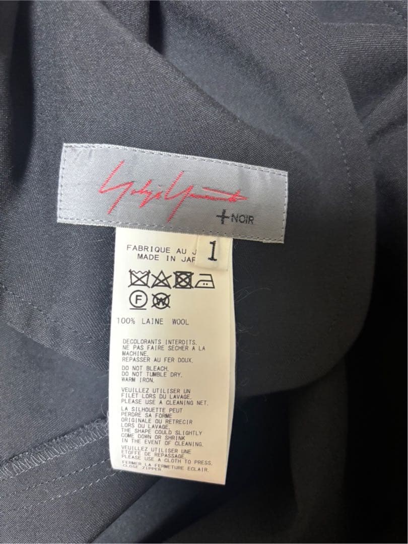 ヨウジヤマモトプリュスノアール NC-D01-100