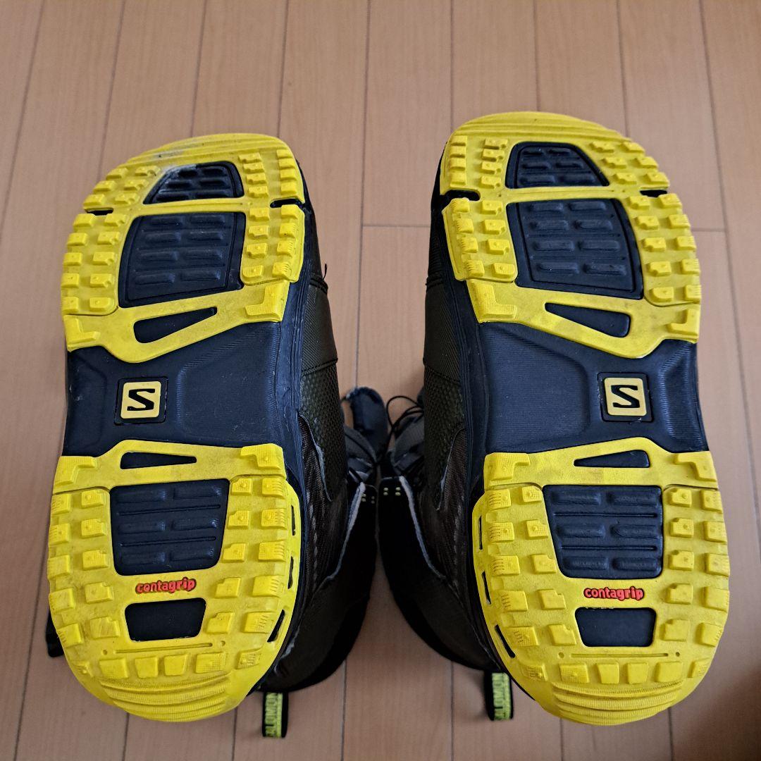 【25.5㎝】Salomon スノーボードブーツ ワイドフィット ブラック