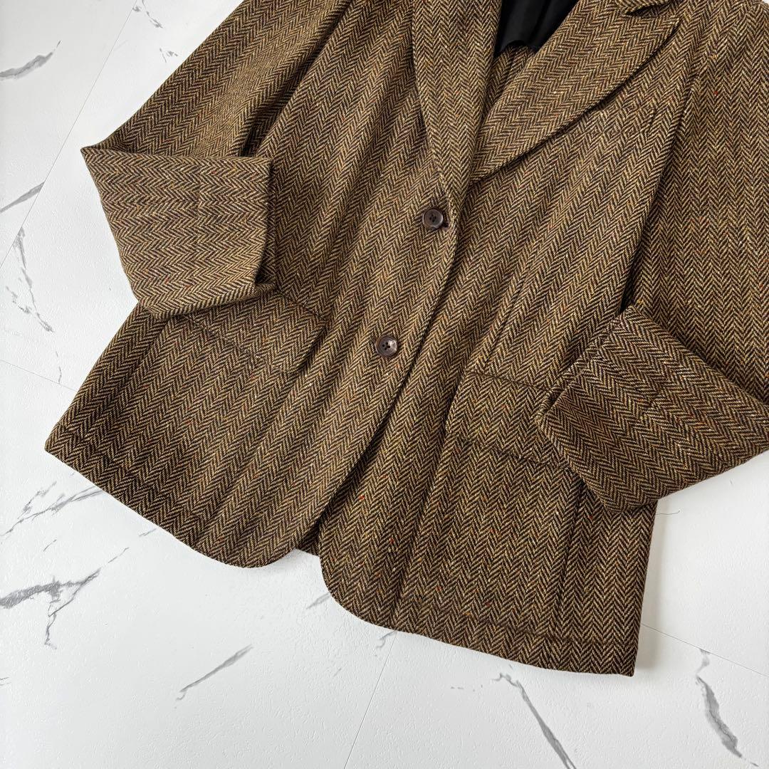 MARGARET HOWELL ✨極美品テーラードジャケット　ヘリンボーン　2B