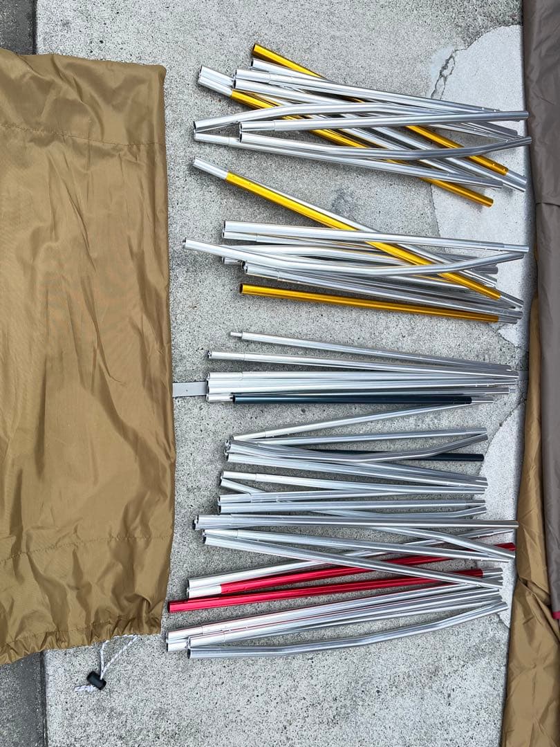 値下げ　スノーピーク エントリー2ルーム エルフィールド【美品】ポール2本おまけ