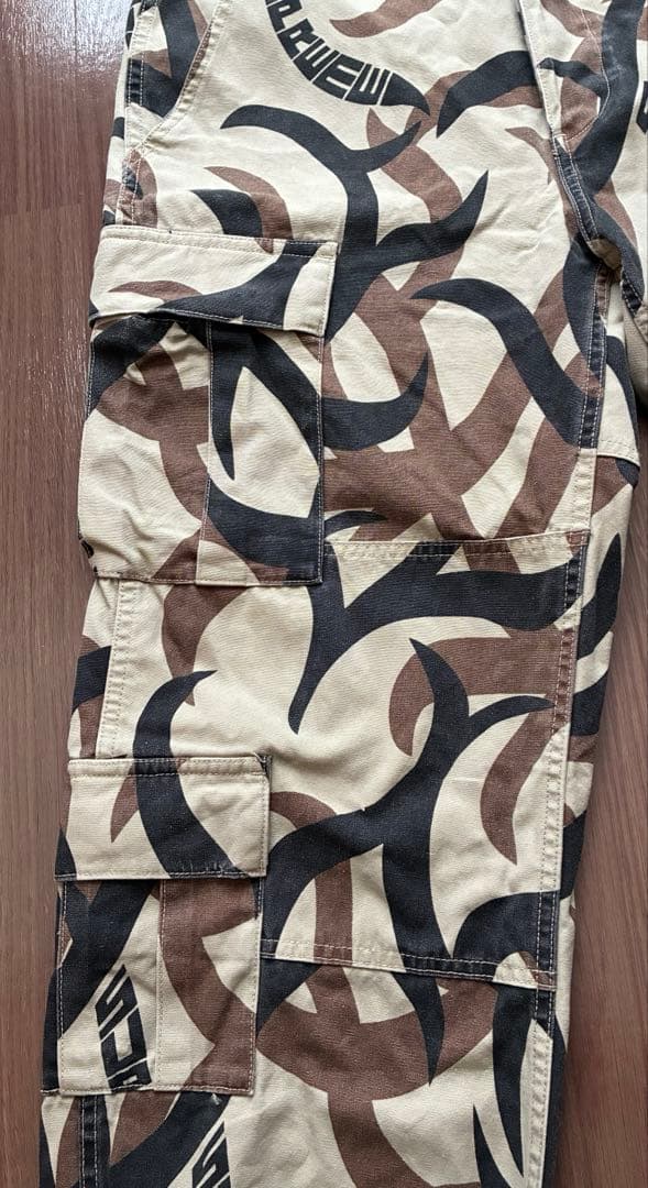 Supreme シュプリーム トライバルカモ カーゴパンツ W32たくあん