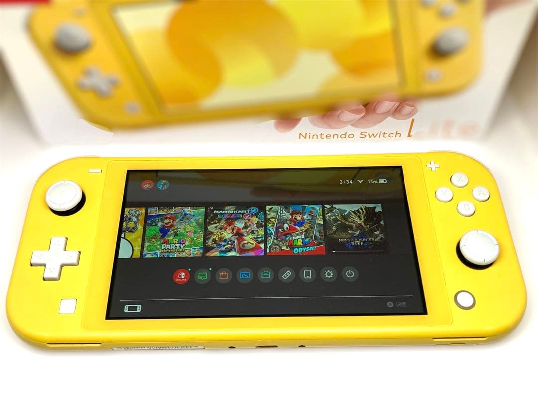 Nintendo スイッチライト本体(イエロー)動作品ジャンク扱い期間限定値下げ