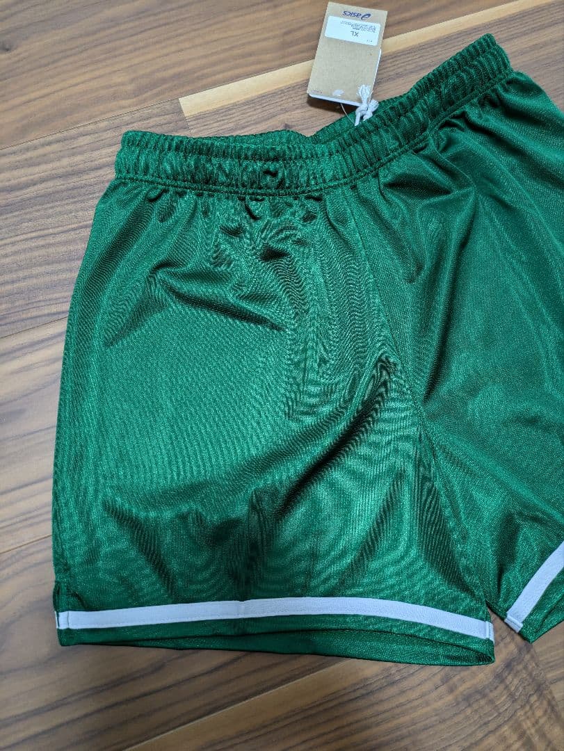 ✭人気　グリーン　ASICS　アシックス　バレーボール　ゲームパンツ　パンツ