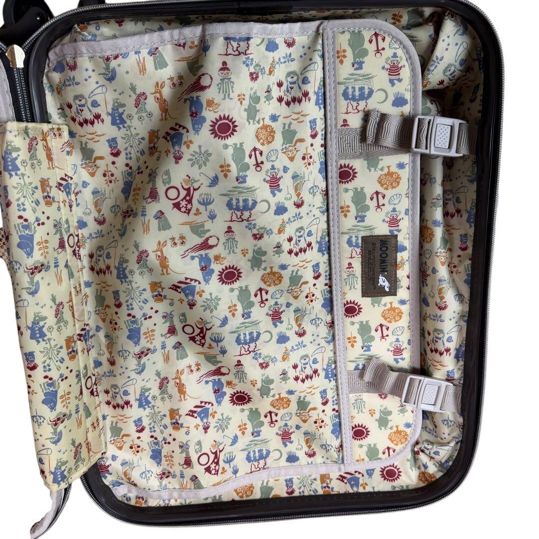 送料無料 MOOMIN ムーミン フロントオープン スーツケース