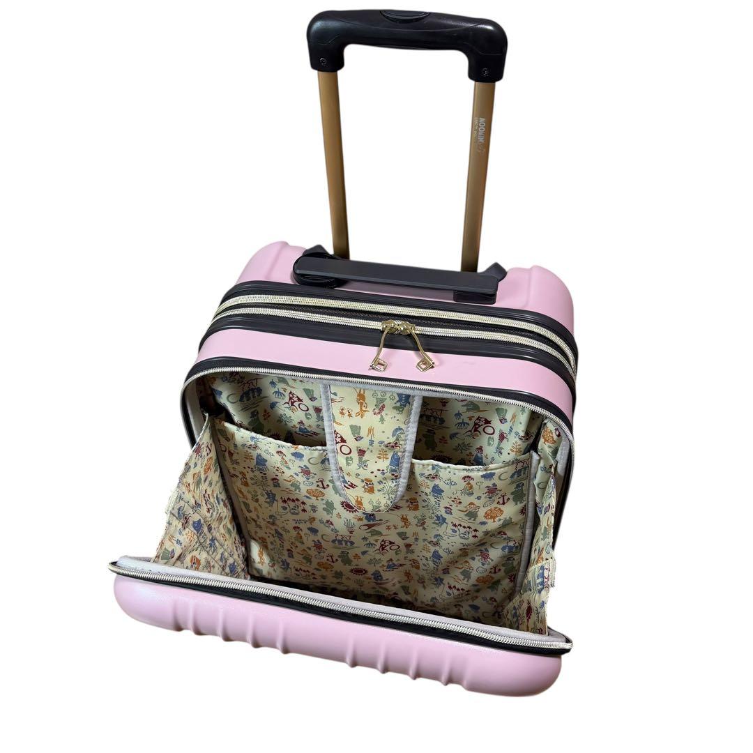 送料無料 MOOMIN ムーミン フロントオープン スーツケース