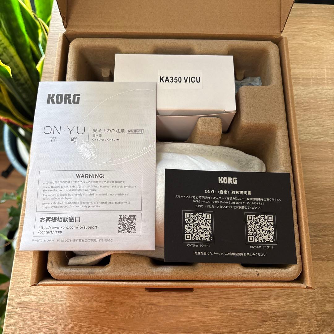 KORG ONYU-M ヒーリングサウンドインターフェース 音癒