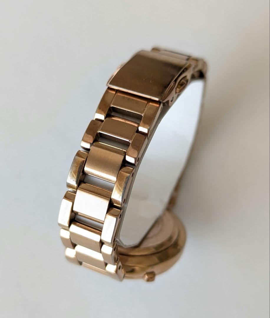 シチズン　XC　H240　ソーラー電波時計　ゴールド