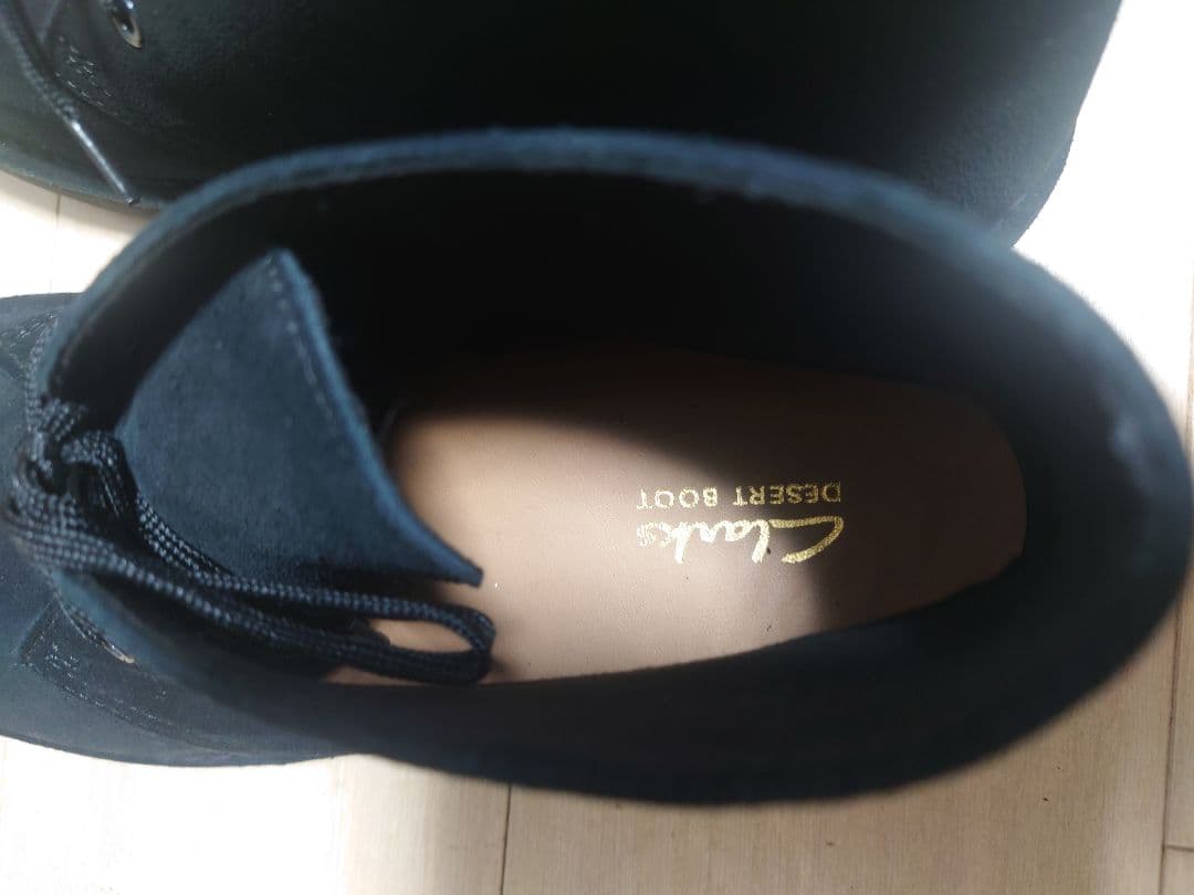 Clarks(クラークス) チャッカブーツ　黒