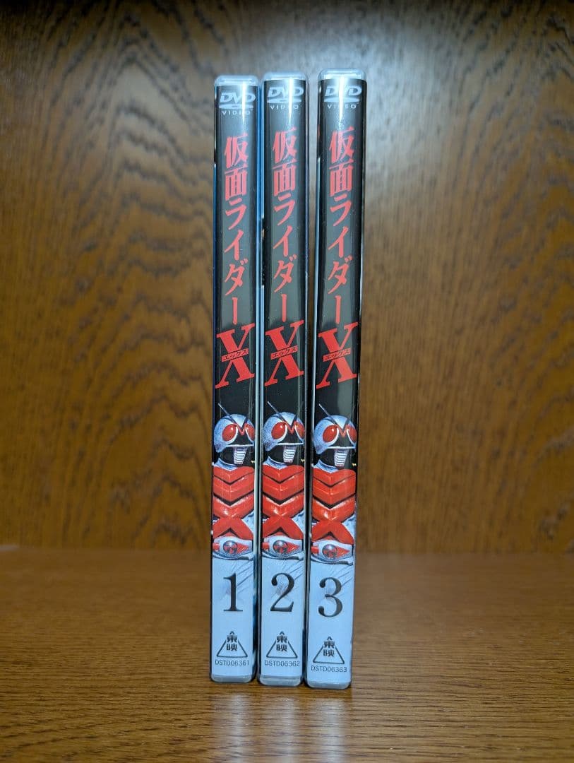 仮面ライダーX DVD 全3巻セット MASKED RIDER X