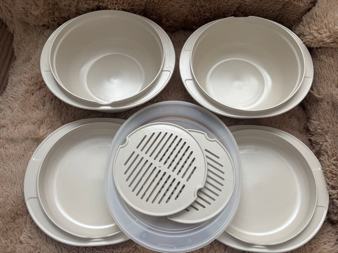 タッパーウェア　「ULTRA21」　キャセロール(大) 7点セット