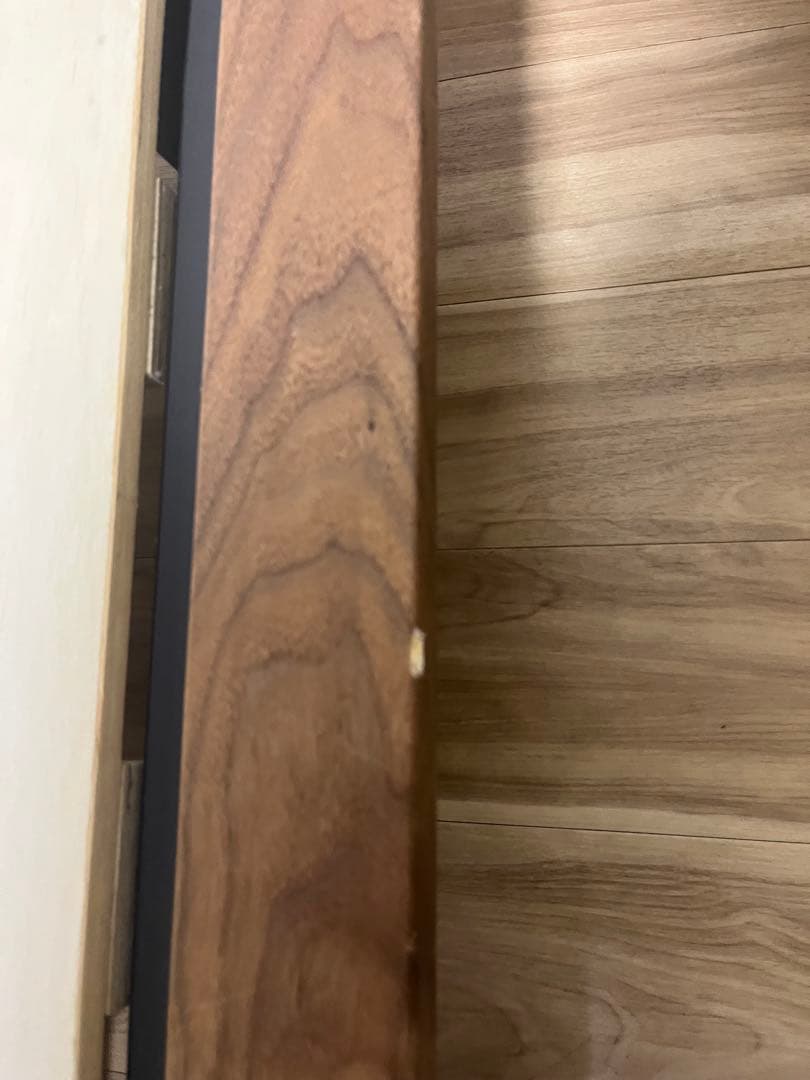 【送料込み】無印良品　木製ベットフレーム　セミダブル（脚付き）