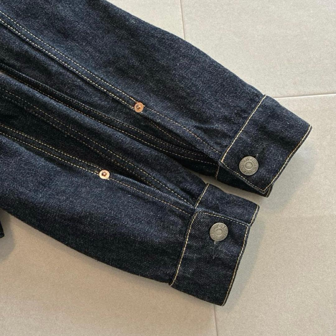 美品 LENO リノ 1stタイプ デニムジャケットGジャン 濃紺 03 sc5