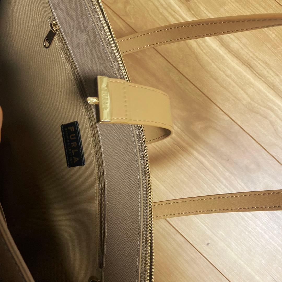 【新品同様】 FURLA フルラ A4 トートバック ビジネスバッグ