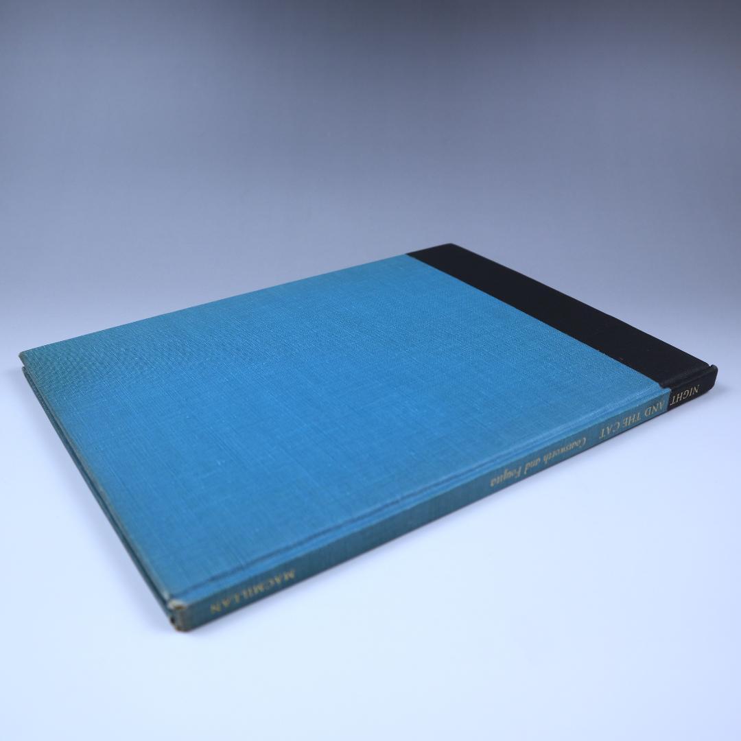 「NIGHT AND THE CAT」夜と猫 藤田嗣治 挿絵 初版 1950年