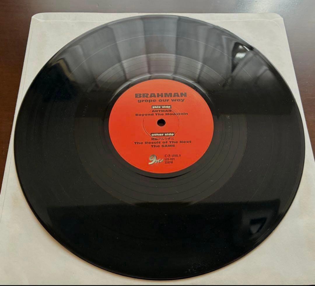 希少品【BRAHMAN】grope our way【ブラフマン】レコード【廃番品