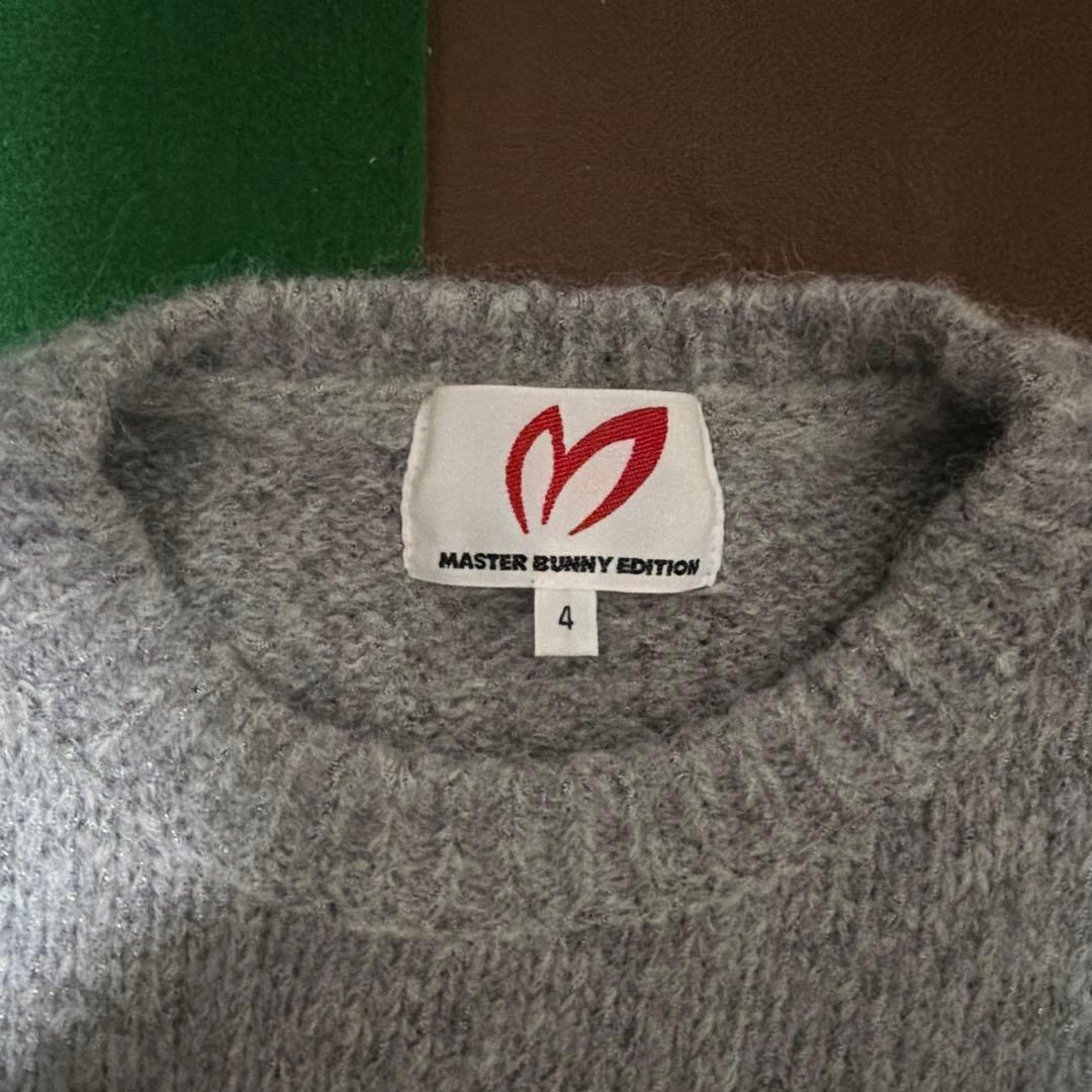 MASTER BUNNY クルーネック サイズ4 美品