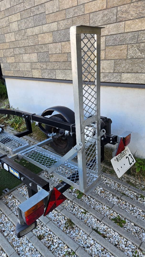 【31日までセール価格】サントレックス TR-B バイク専用トレーラー