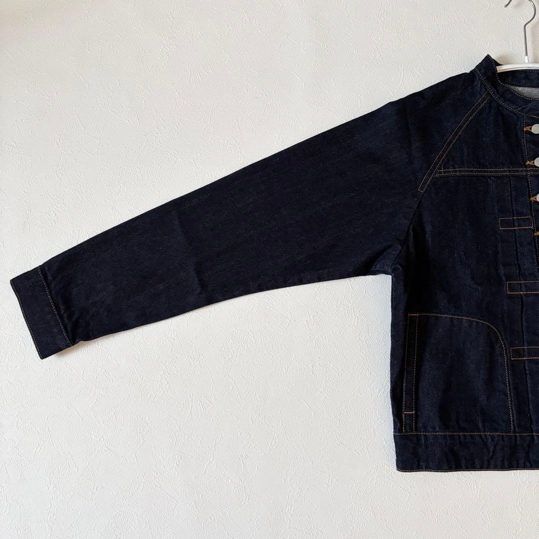 美品　si-si-si comfort BASIC DENIM JACKET