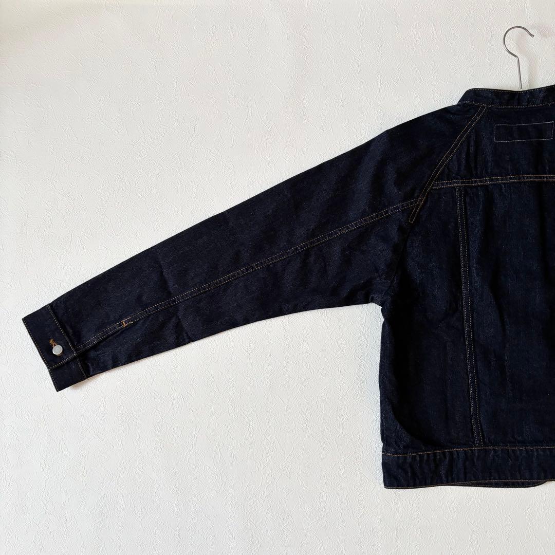 美品　si-si-si comfort BASIC DENIM JACKET