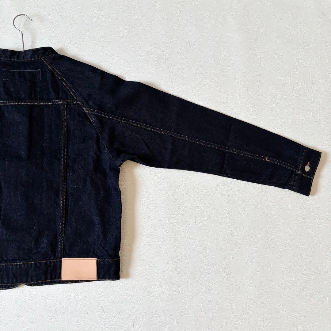 美品　si-si-si comfort BASIC DENIM JACKET