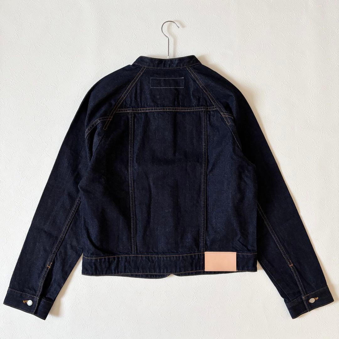 美品　si-si-si comfort BASIC DENIM JACKET