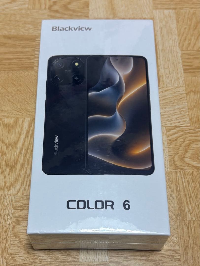 Blackview COLOR6 24GB(8+16)RAM128GB 黒 本体