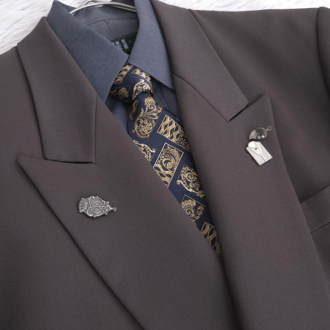 80s-90s スーツ ダブル セットアップ 成人式 卒業式 ヴィンテージ