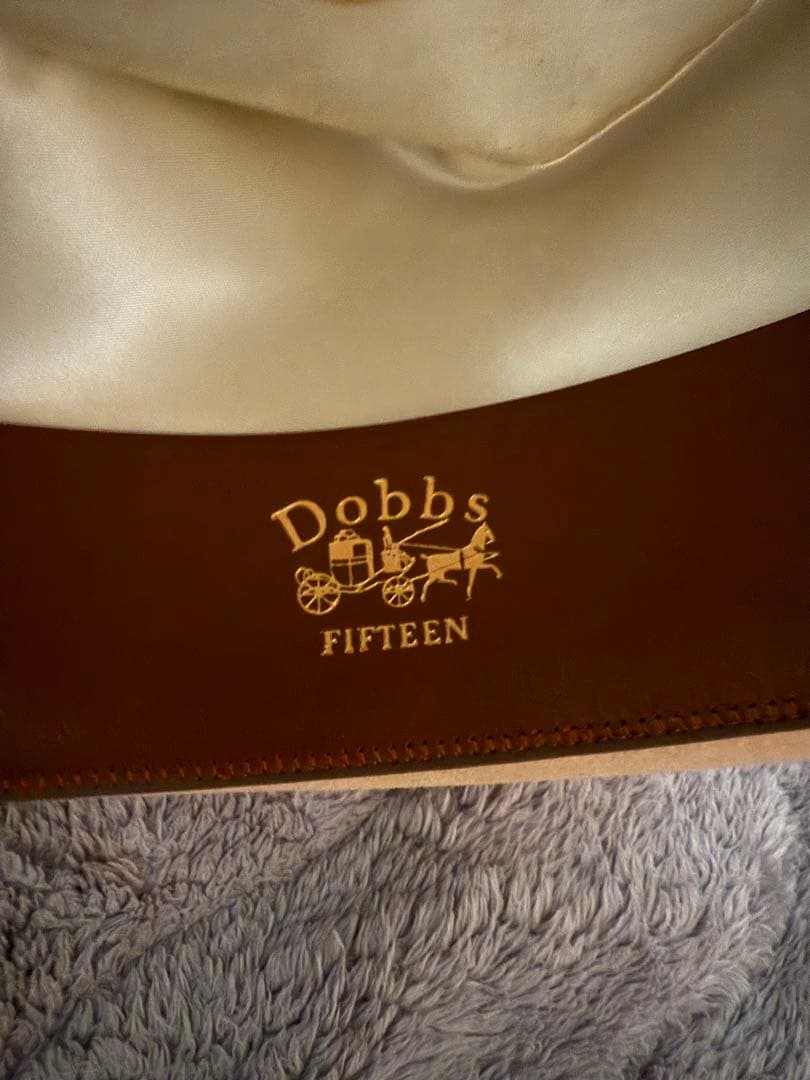 DOBBSドブス　50s ビーバーハット　ベージュ