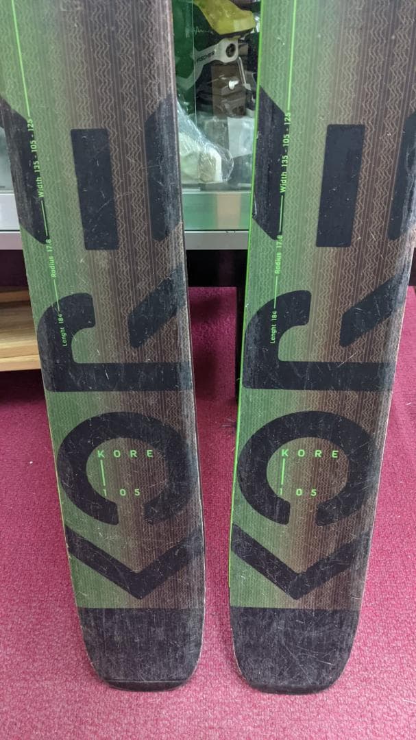 スキー 184 HEAD KORE 105 SKI