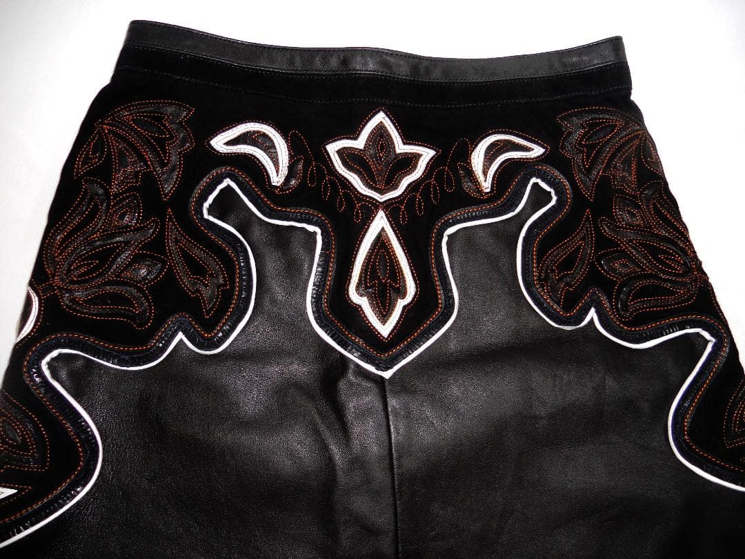 Just Cavalli 　皮　ミニスカート　サイズ４２