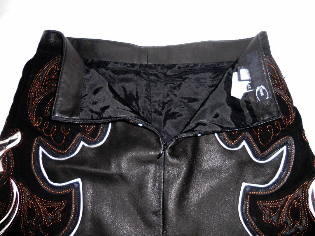 Just Cavalli 　皮　ミニスカート　サイズ４２