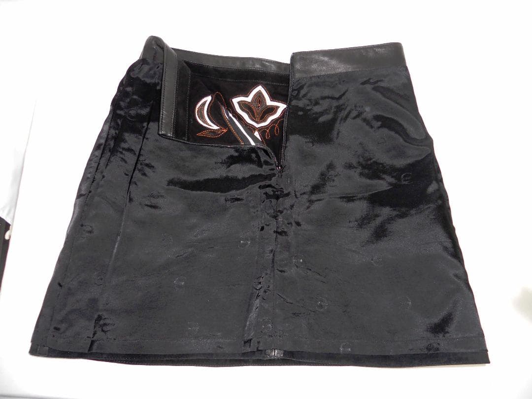 Just Cavalli 　皮　ミニスカート　サイズ４２