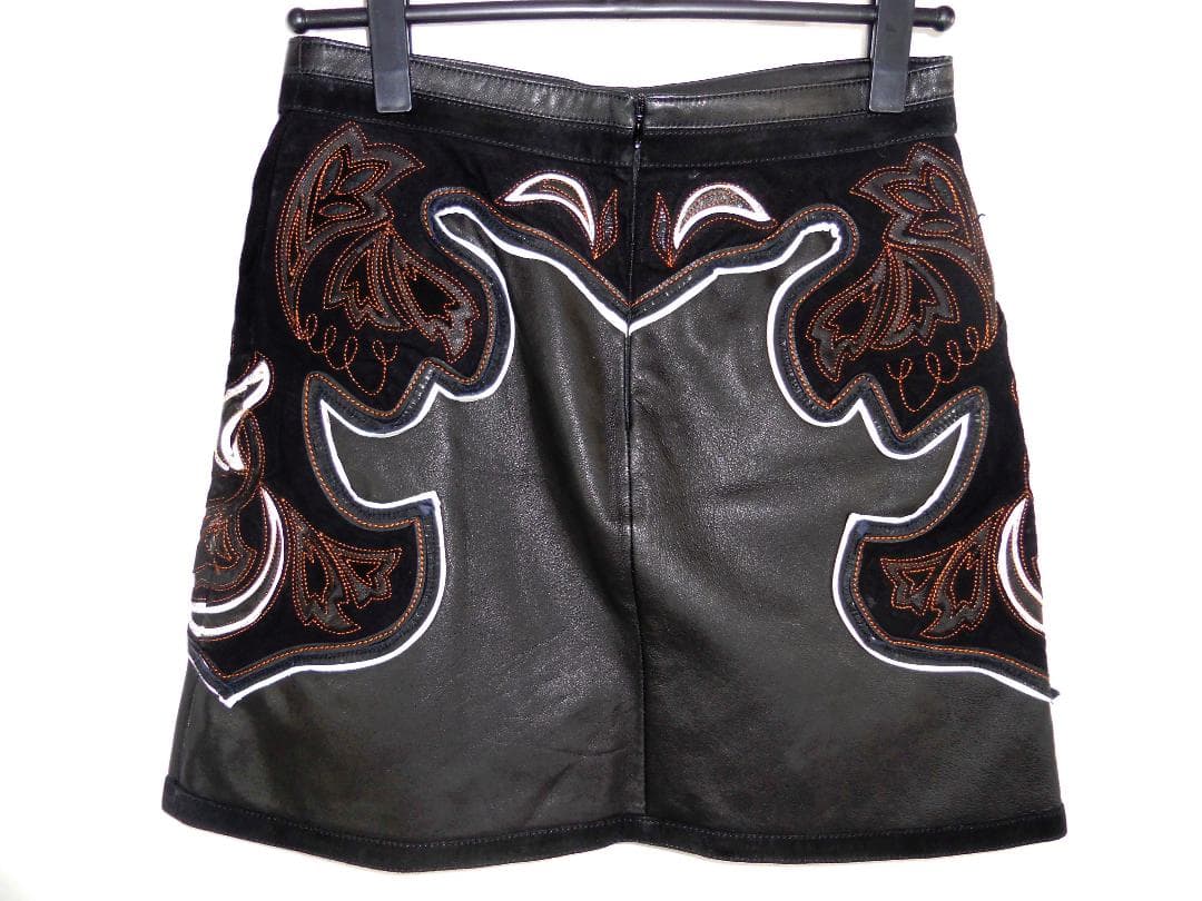 Just Cavalli 　皮　ミニスカート　サイズ４２